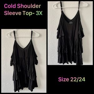 Torrid- Cold Shoulder Sleeve Size- 3X